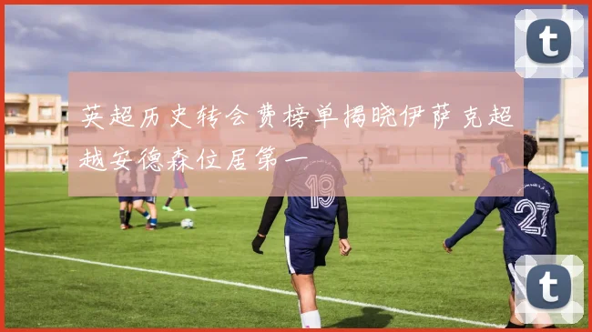 英超历史转会费榜单揭晓伊萨克超越安德森位居第一